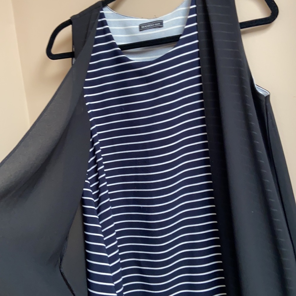 Mango Mini Strip Dress - Picture 5 of 7